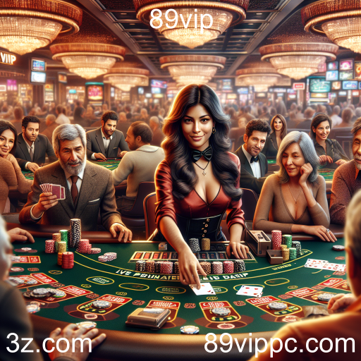 A Emoção do Cassino Ao Vivo no 89vip